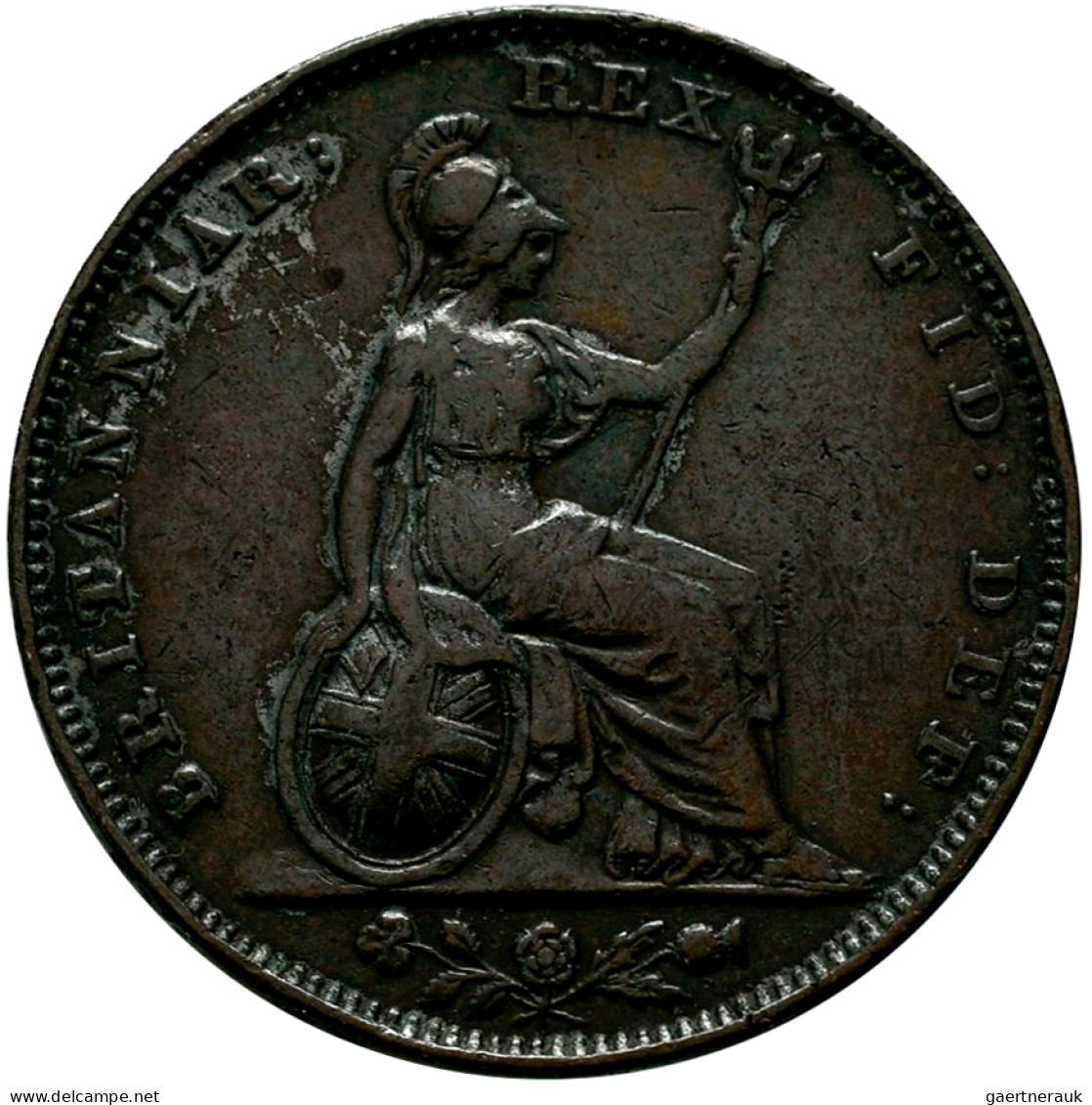 Großbritannien: Georg III. 1760-1820: Wales, Kupferpenny / Token 1787 (Conder To - Altri & Non Classificati