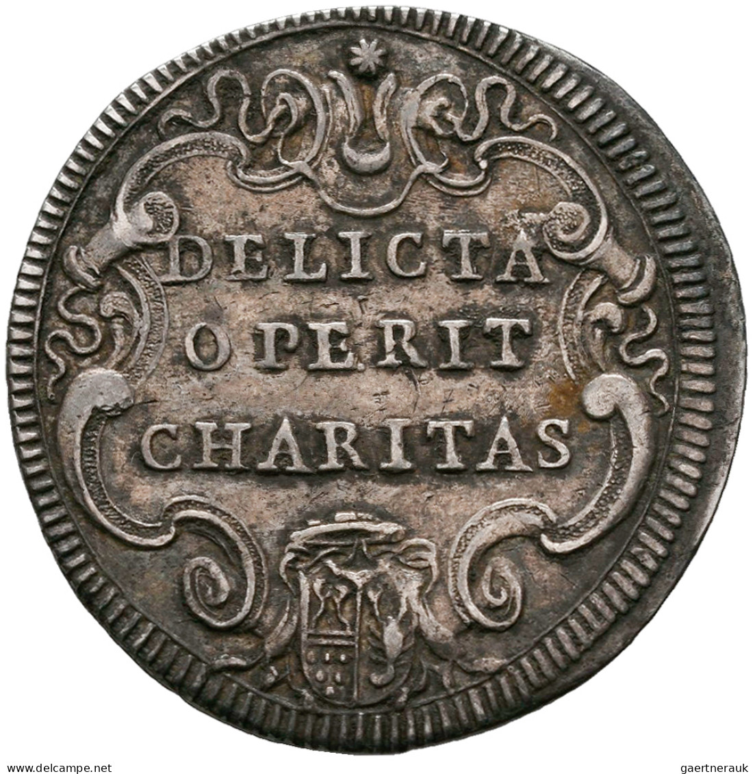 Italien: Kirchenstaat, Clemens XI. 1700-1721: AR-Gulio AN X (1710); 3 G, Muntoni - 1861-1878 : Victor Emmanuel II