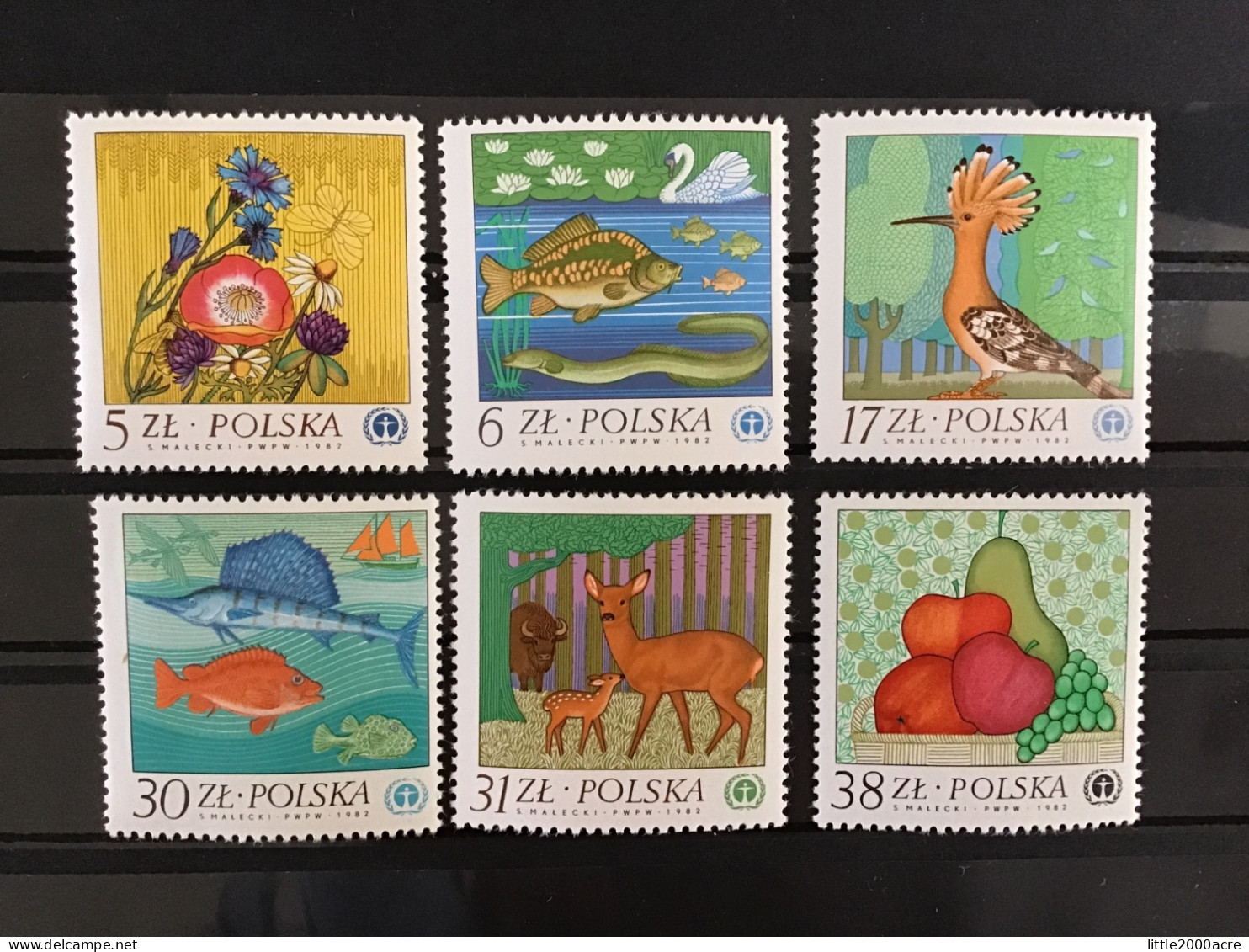 Poland 1983 Environmental Protection MNH SG 2863-8 Mi 2850-5 Yv 2663-8 - Neufs