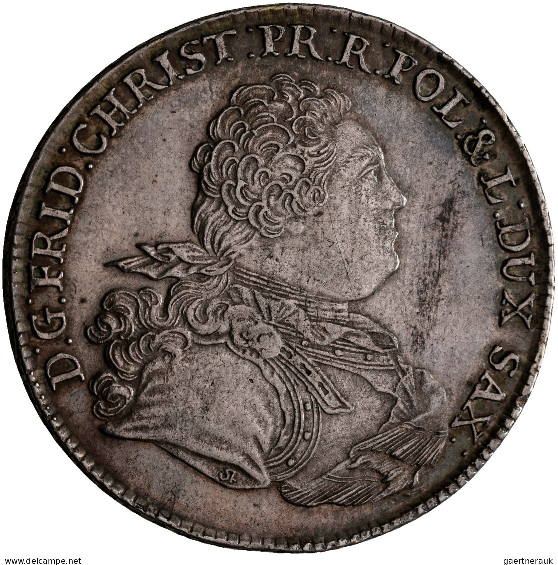 Altdeutschland Und RDR Bis 1800: Sachsen, Friedrich Christian 1763: Taler 1763 ( - Other & Unclassified