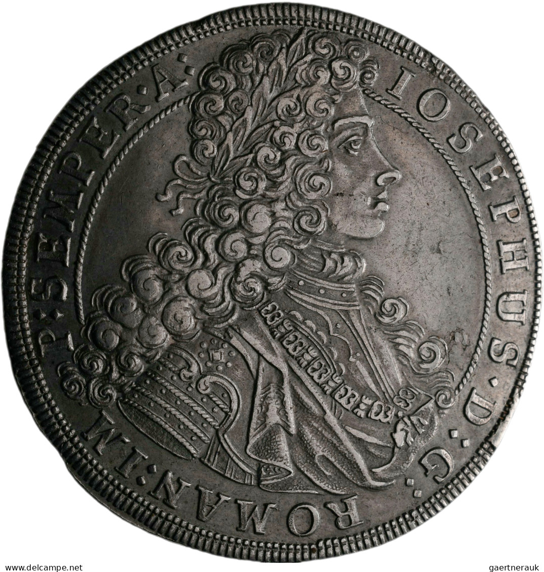 Haus Habsburg: Joseph I. 1705-1711: Taler / Reichstaler 1706 GE Prag (Gregor Ege - Other - Europe