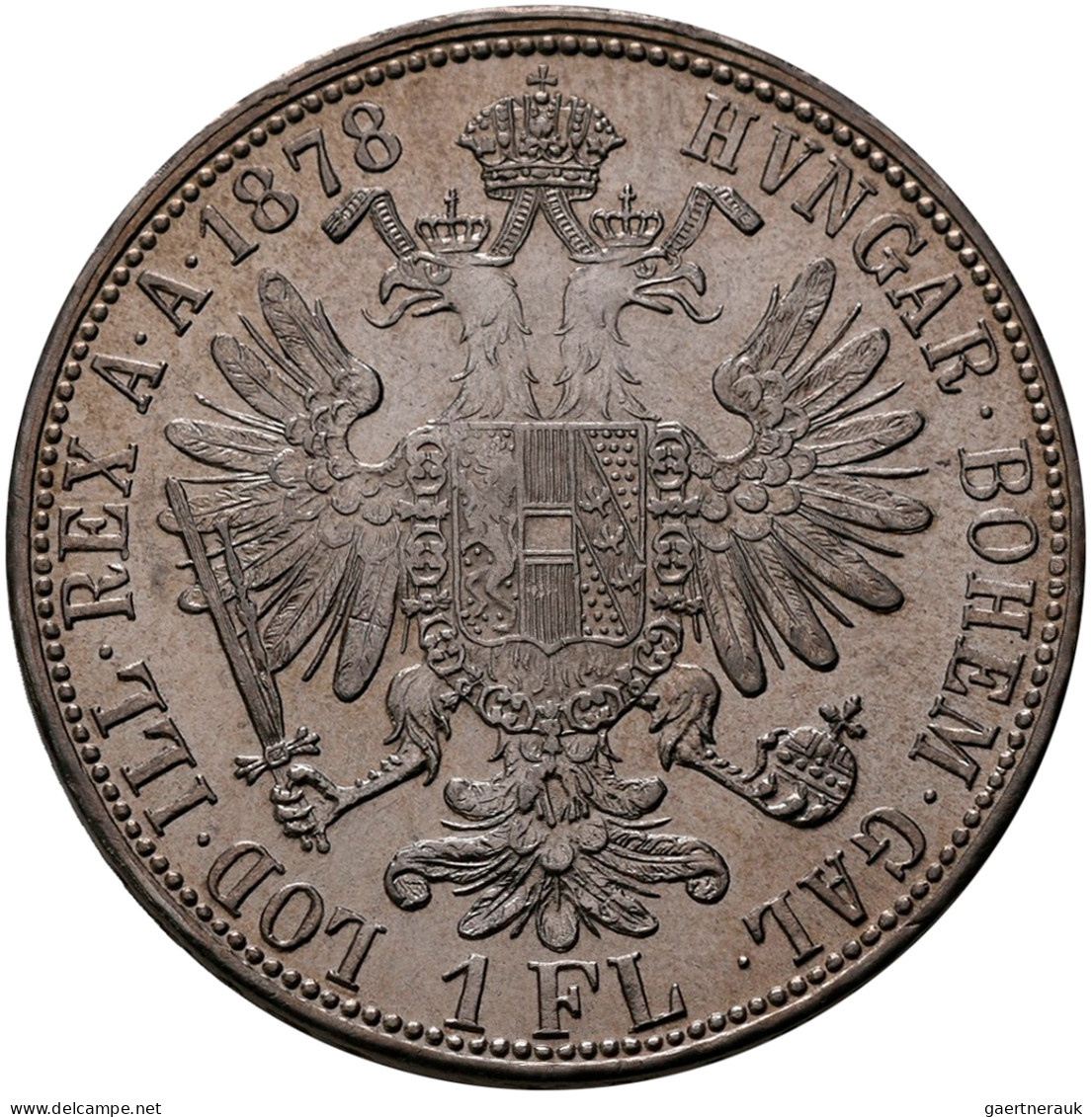 Haus Habsburg: Franz Joseph I. 1848-1916: Florin 1861 A. KM# 2219. Dabei Noch Fl - Sonstige – Europa