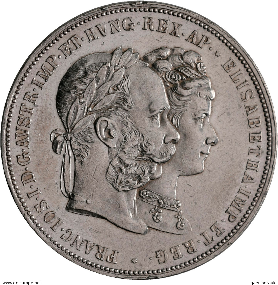 Haus Habsburg: Franz Joseph I. 1848-1916: Doppelgulden / 2 Gulden 1879, Zur Silb - Otros – Europa