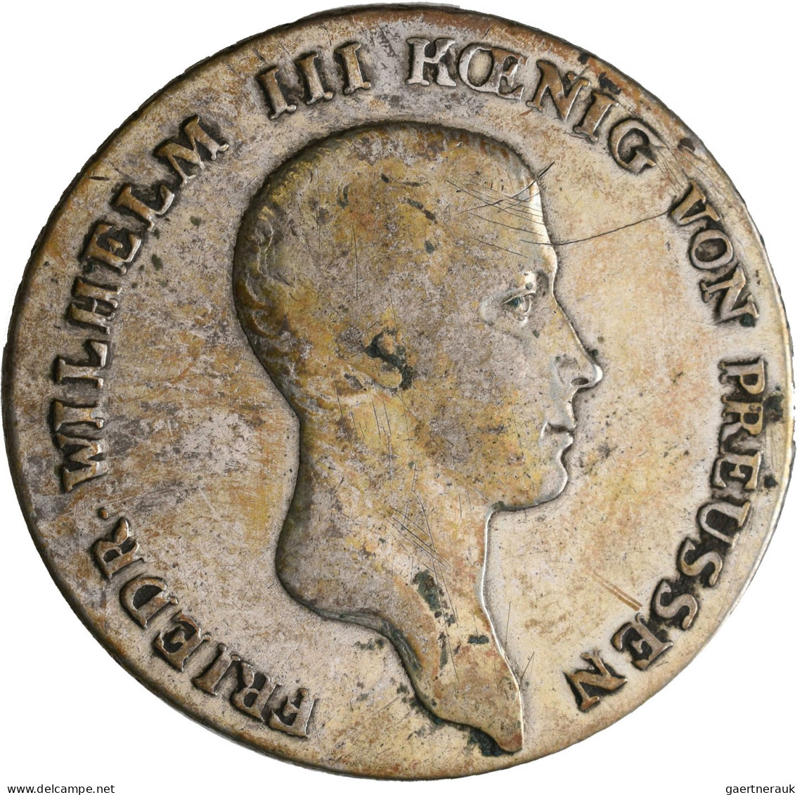 Preußen: Friedrich Wilhelm III. 1797-1840: Reichstaler 1813 A + 1814 A. AKS 11, - Otros & Sin Clasificación