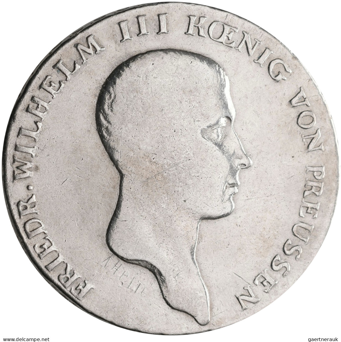 Preußen: Friedrich Wilhelm III. 1797-1840: Taler 1813 A (Reichstaler), AKS 11, J - Autres & Non Classés