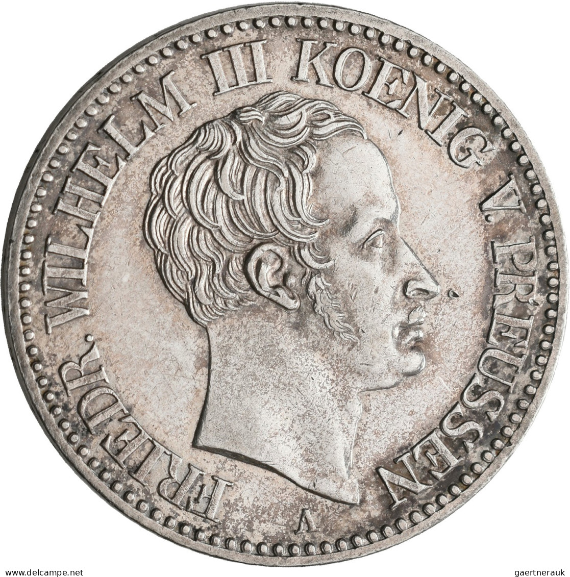 Preußen: Friedrich Wilhelm III. 1797-1840: 2 X Taler 1824 A, AKS 14, Jaeger 59. - Sonstige & Ohne Zuordnung