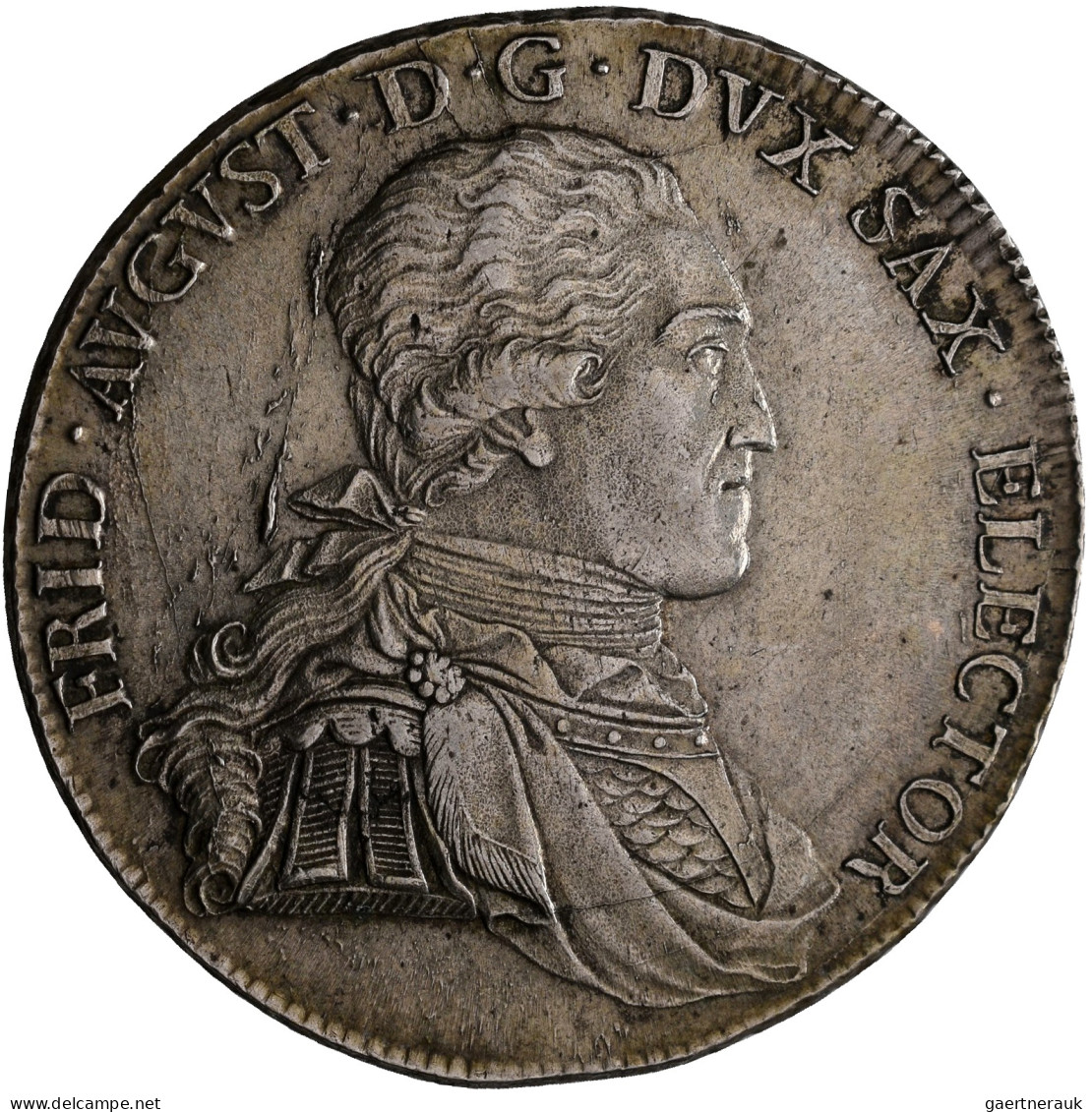 Sachsen: Friedrich August III. (I.) 1763-1806-1827: Taler 1804 (Konventionstaler - Other & Unclassified