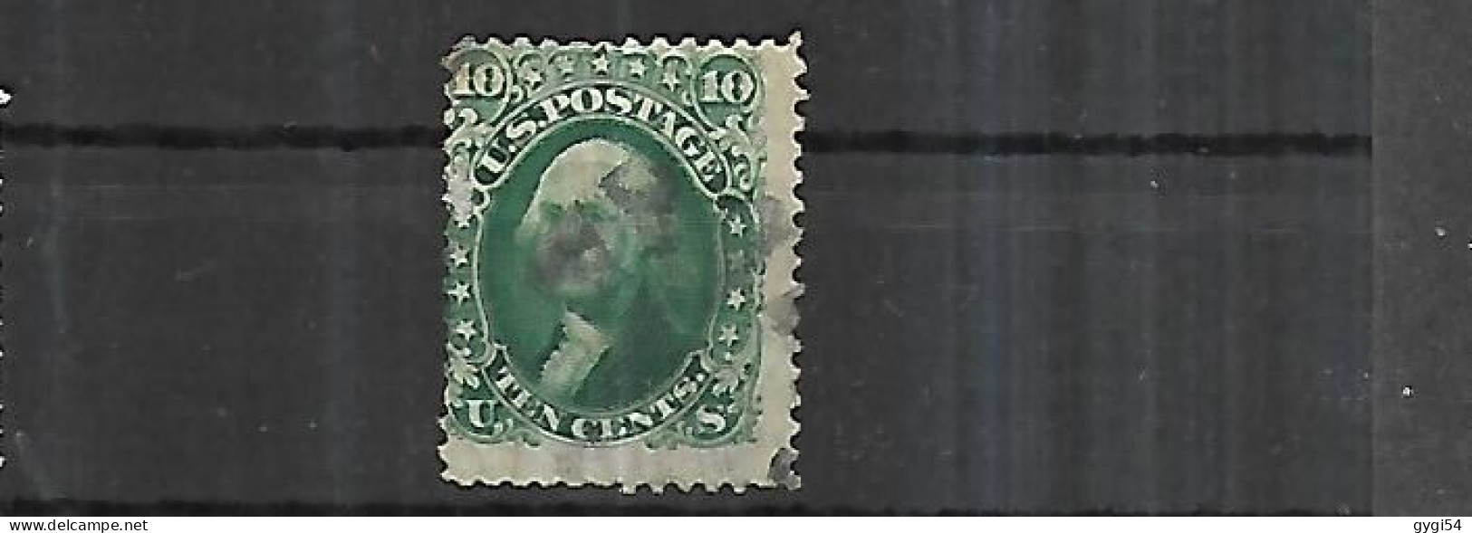 ETATS - UNIS 1861  WASHINGTON  Cat Yt  22 - 1861-65 Confederate States