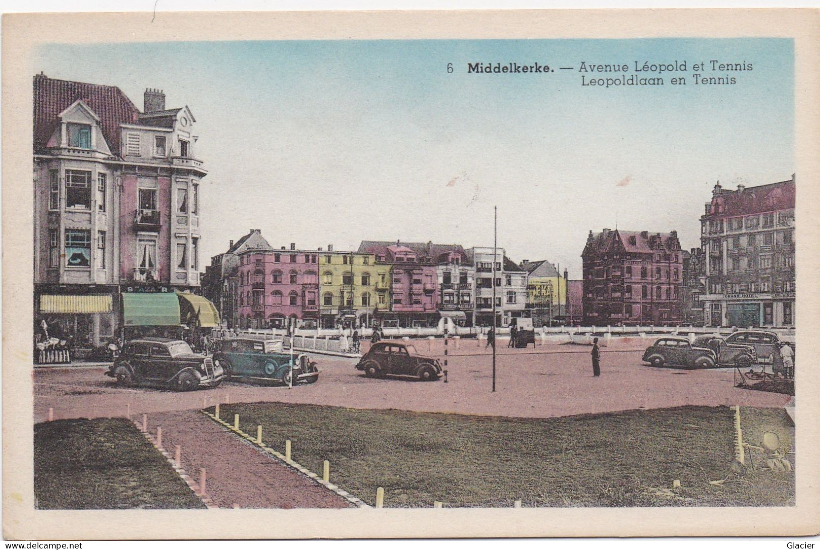 6.- Middelkerke - Avenue Léopold Et Tennis - Leopoldlaan En Tennis - Middelkerke