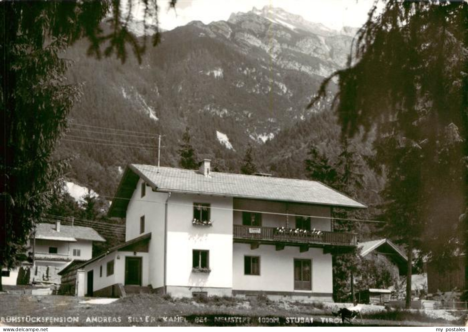 73887537 Neustift Stubaital Tirol Fruehstueckspension Andreas Siller Neustift St - Autres & Non Classés