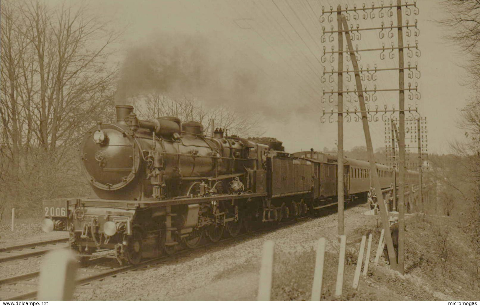 Locomotive 3-1163 Dunkerque-Paris "Reine Blanche" - Trains