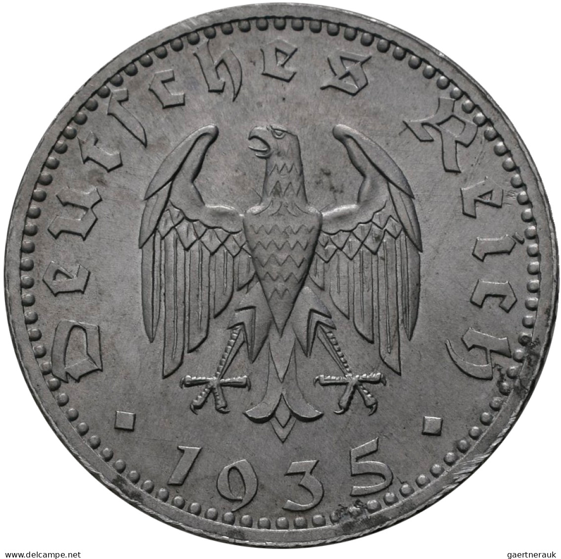 Drittes Reich: 5 Reichspfennig 1936 A + D , Jaeger 363, Seltener Jahrgang, Sehr - Other & Unclassified