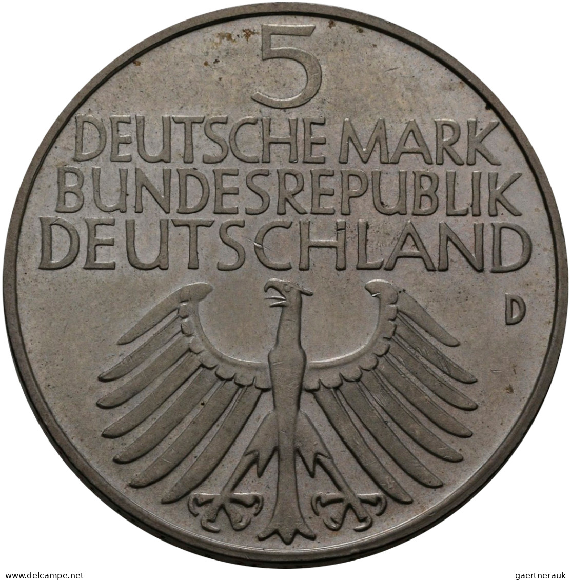 Bundesrepublik Deutschland 1948-2001: Lindnerbox Mit 43 X 5 DM Gedenkmünzen Der - Altri & Non Classificati