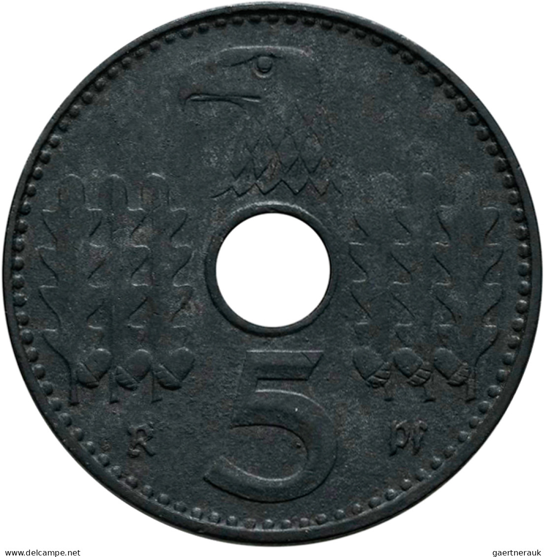 Reichskreditkasse: Prägungen Für Die Reichskreditkassen: 5 Pfennig 1940 A Und 10 - Sonstige