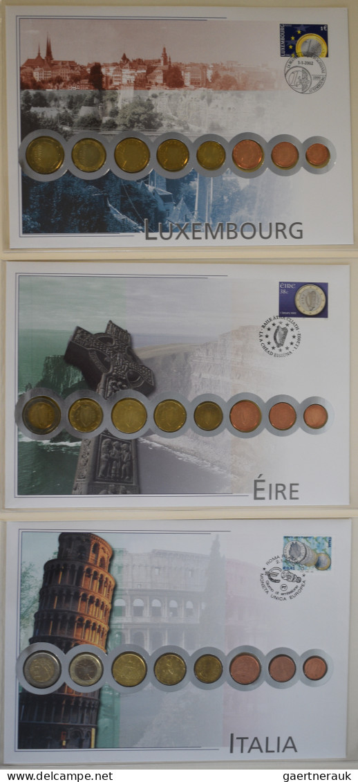 Numisbriefe, Numisblätter: 5 Alben Mit Numisblättern Der BRD, Angefangen Mit 10 - Other Coins