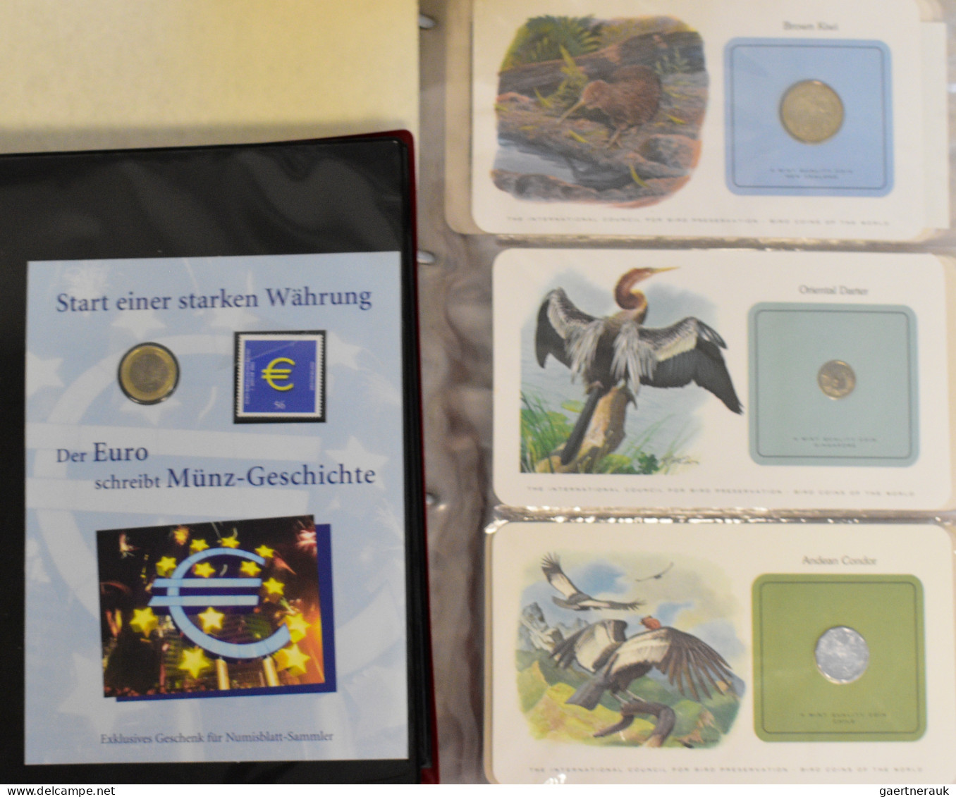 Numisbriefe, Numisblätter: Album Mit über 30 Numisbriefen / Münzbriefen / Medail - Otras Monedas