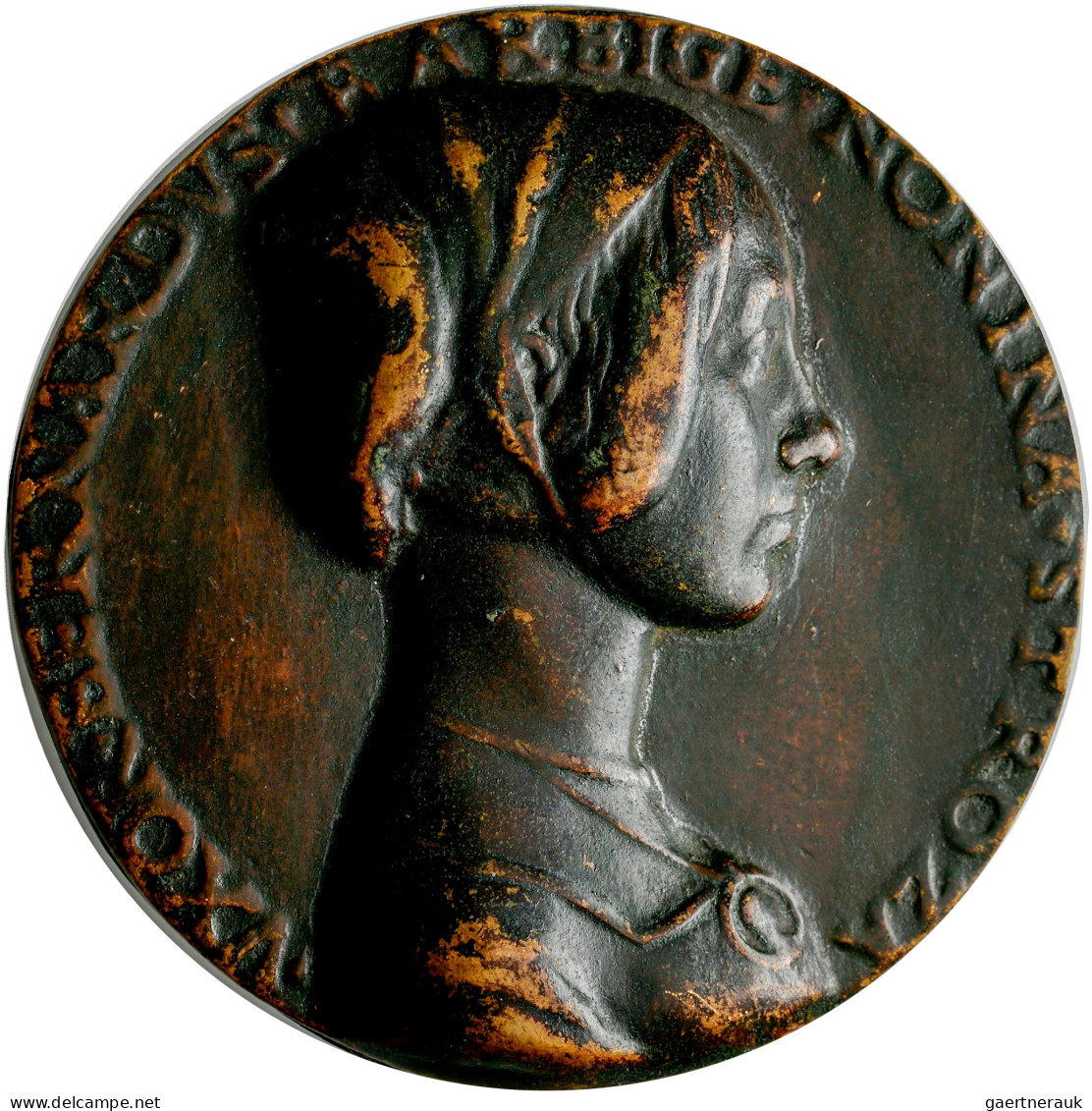 Medaillen Alle Welt: Italien: Lot 4 Renaissance Bronzegussmedaillen; Florenz Rep - Sin Clasificación