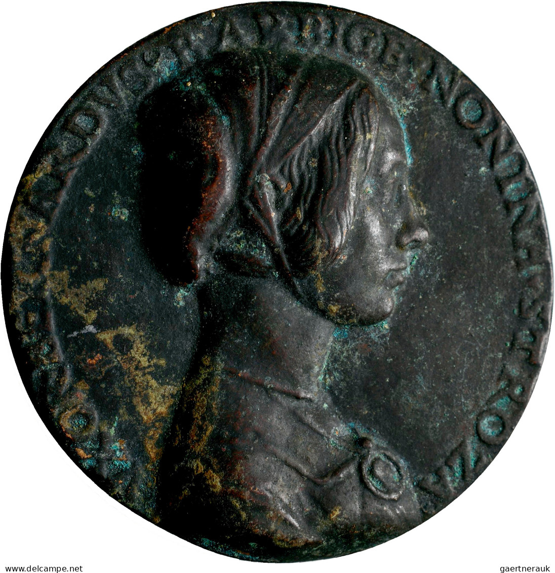 Medaillen Alle Welt: Italien: Lot 4 Renaissance Bronzegussmedaillen; Florenz Rep - Zonder Classificatie