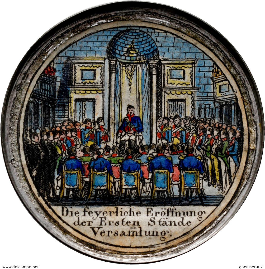 Medaillen Deutschland - Geographisch: Bayern, Maximilian I. Joseph 1806-1825: Zi - Other & Unclassified