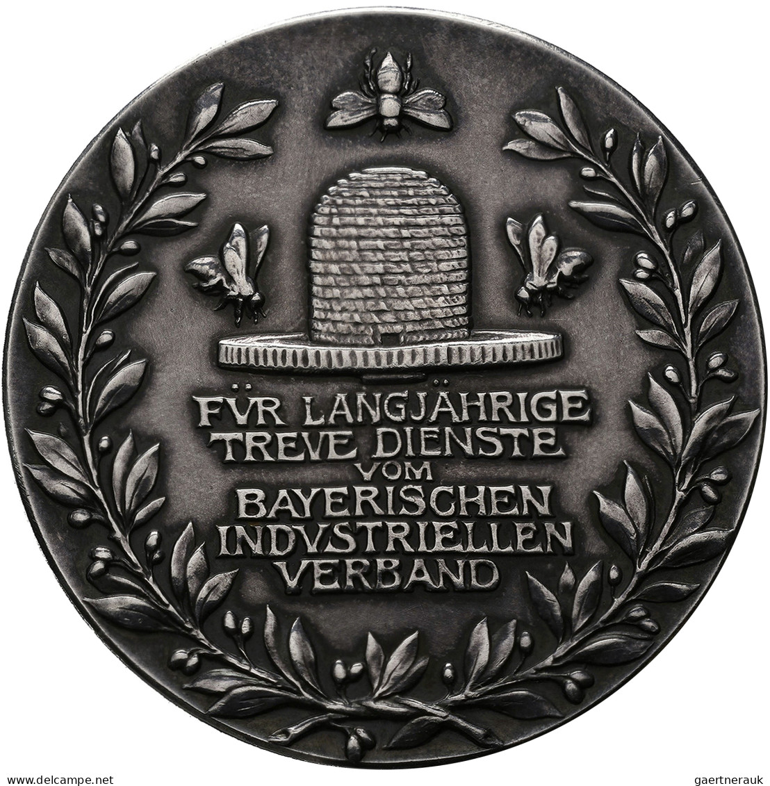 Medaillen Deutschland - Geographisch: Bayern: Lot 2 Stück; Silbermedaille O.J. ( - Autres & Non Classés