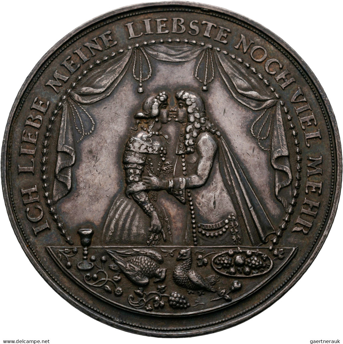 Medaillen Deutschland - Geographisch: Bremen: Silbermedaille O. J. (um 1640), Un - Otros & Sin Clasificación