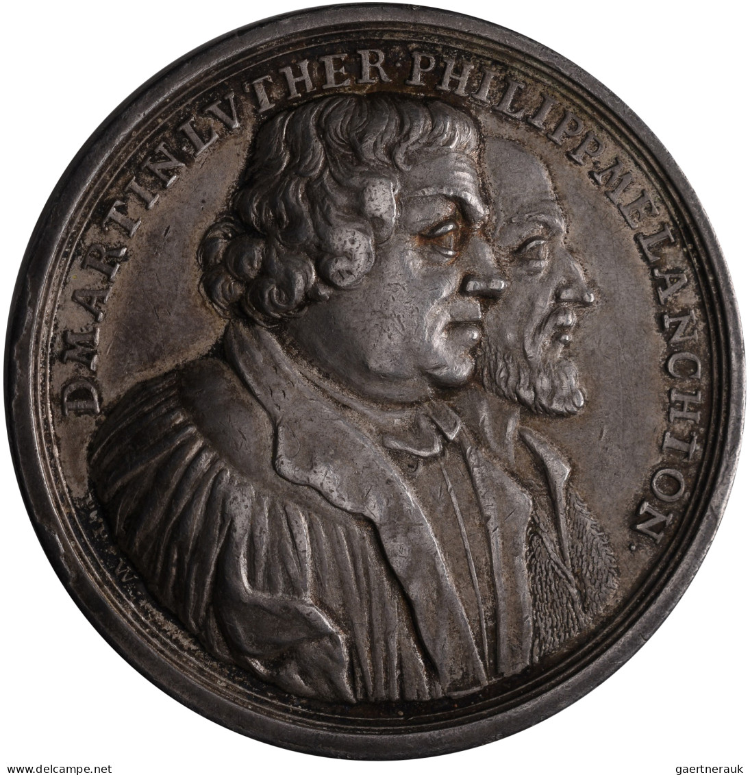 Medaillen - Religion: Nürnberg: Silbermedaille 1730, Stempel Von Peter Paul Wern - Sin Clasificación