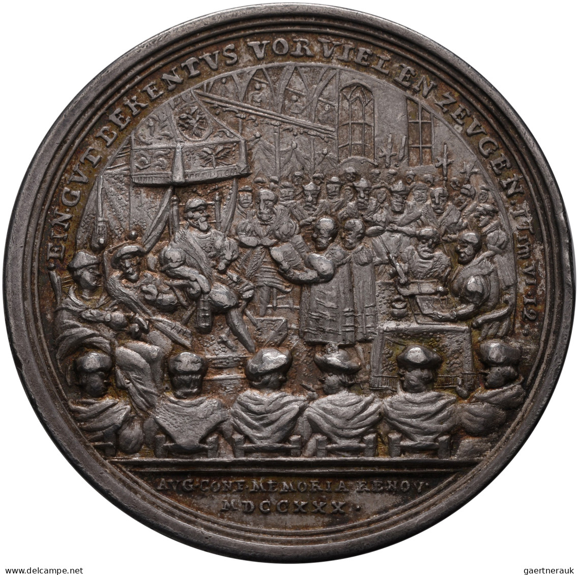 Medaillen - Religion: Nürnberg: Silbermedaille 1730, Stempel Von Peter Paul Wern - Ohne Zuordnung