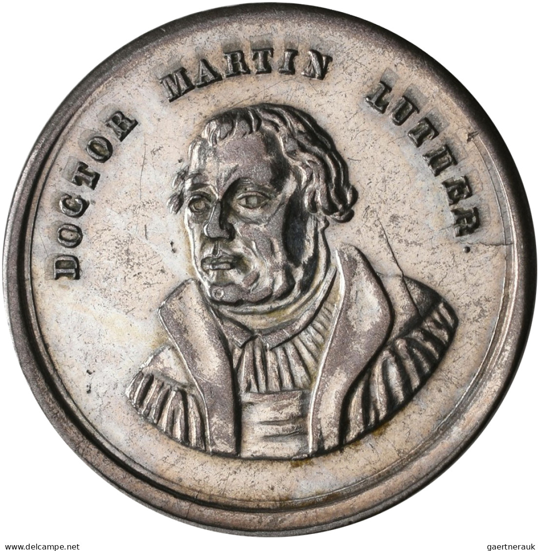 Medaillen - Religion: Luther, Martin 1483-1546: Kleine Medaille 1817 (5,22g, 25m - Sin Clasificación