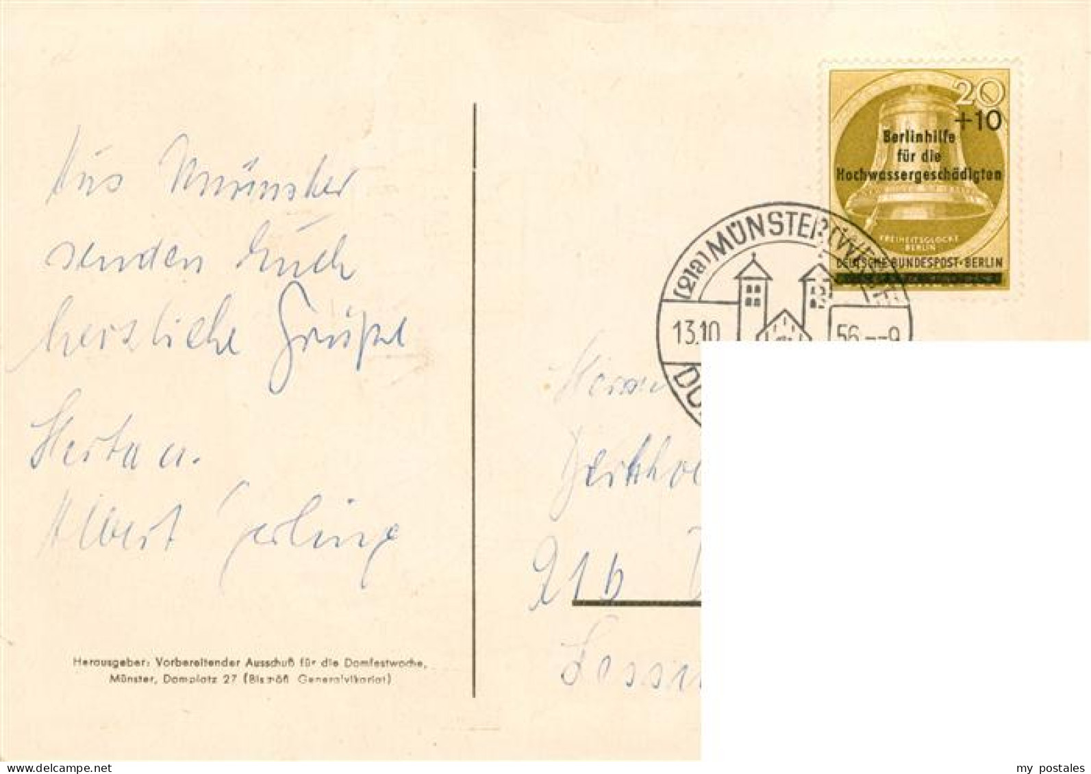 73887527 Muenster Westfalen Domfestwoche 1956 Muenster Westfalen - Muenster