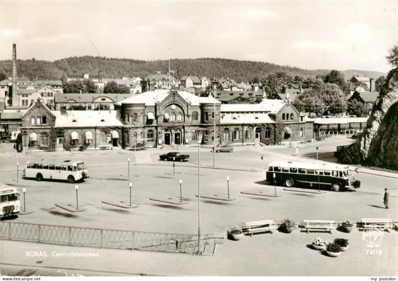 73887492 Boras Sweden Centralstationen  - Schweden