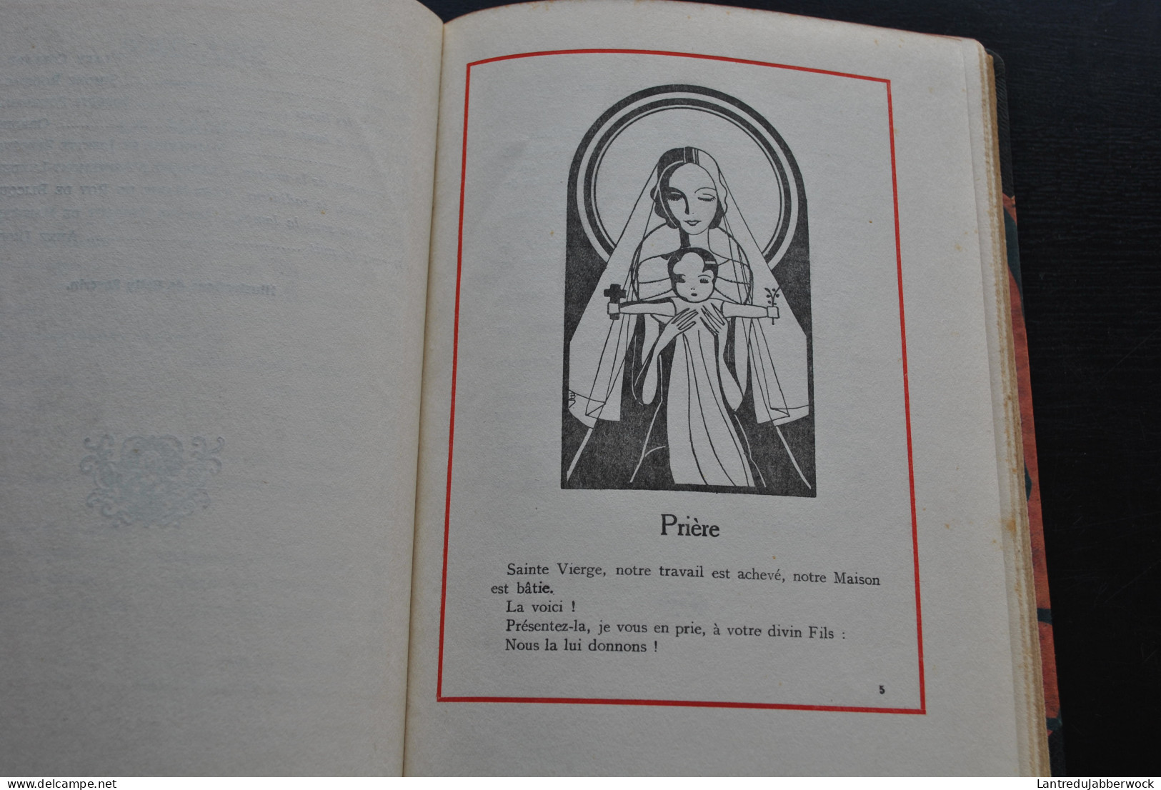 CAHIERS DE L'ECOLE PRINTEMPS 1931 ECOLE SUPERIEURE DE JEUNES FILLES MARIE HAPS ILLUSTRATIONS BETTY SEVERIN RELIURE CUIR