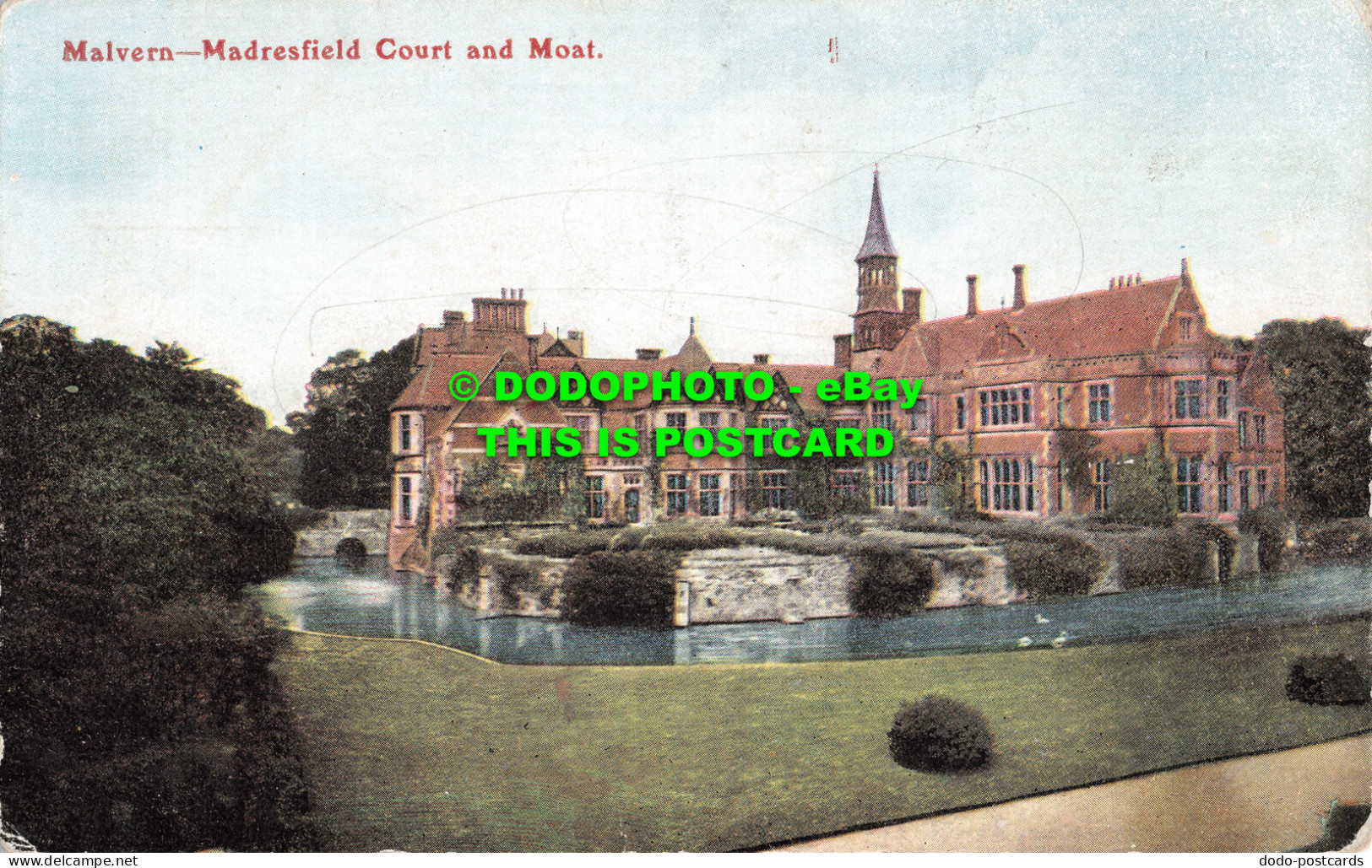 R506135 Malvern. Madresfield Court And Moat. Dave Davies Collection - World