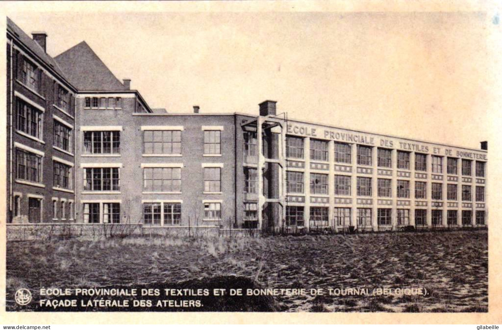 TOURNAI - Ecole Provinciale Des Textiles Et De Bonneterie - Facade Laterale Des Ateliers - Tournai