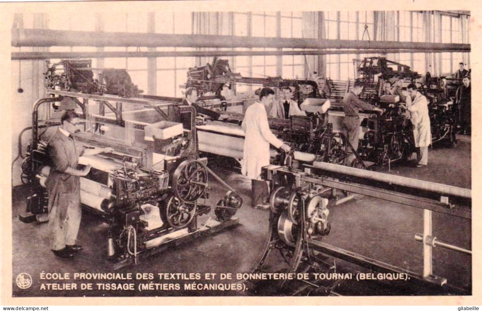 TOURNAI - Ecole Provinciale Des Textiles Et De Bonneterie - Atelier De Tissage - Metiers Mecaniques - Tournai