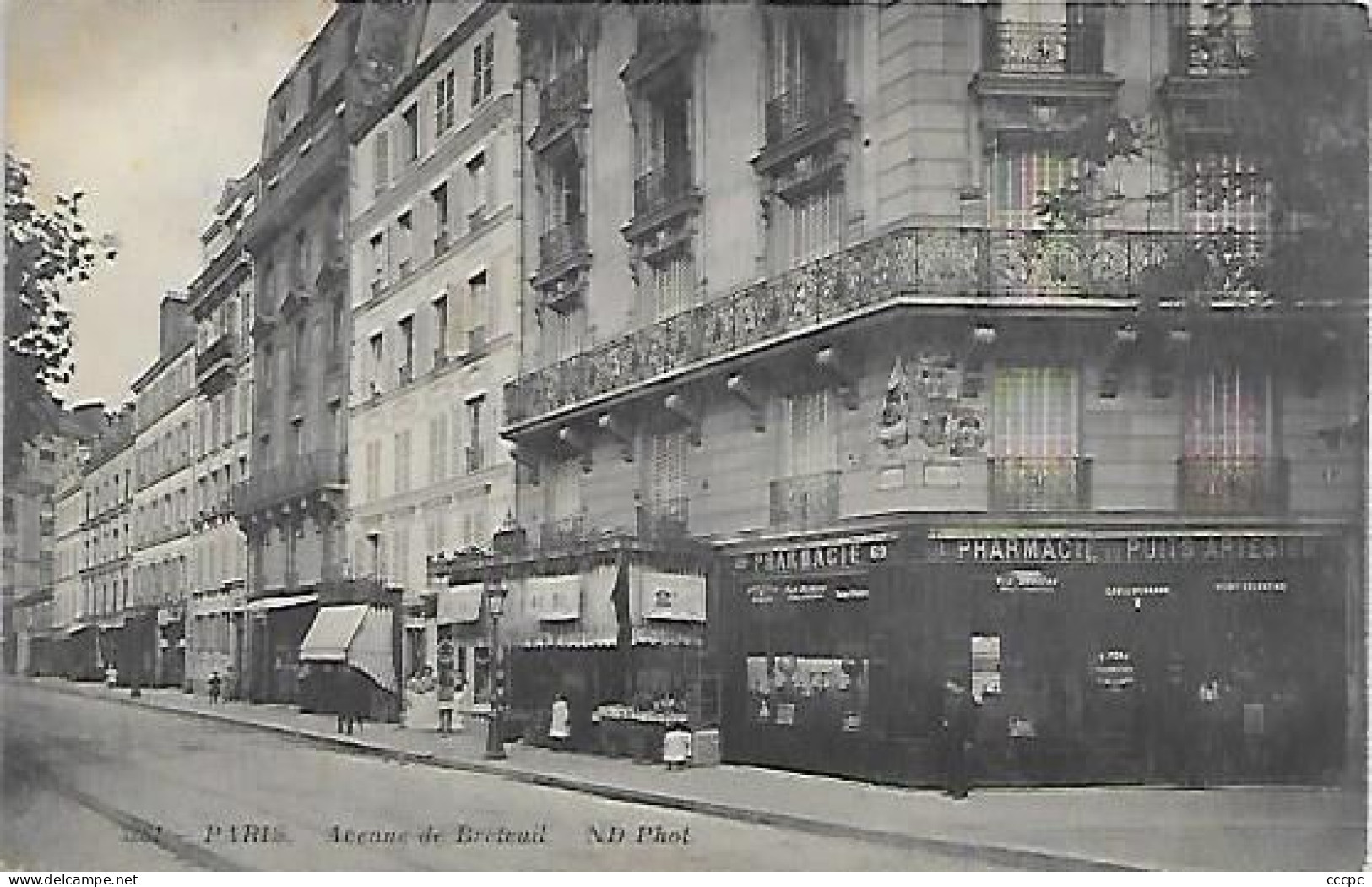 CPA Paris Avenue De Breteuil - Distretto: 07