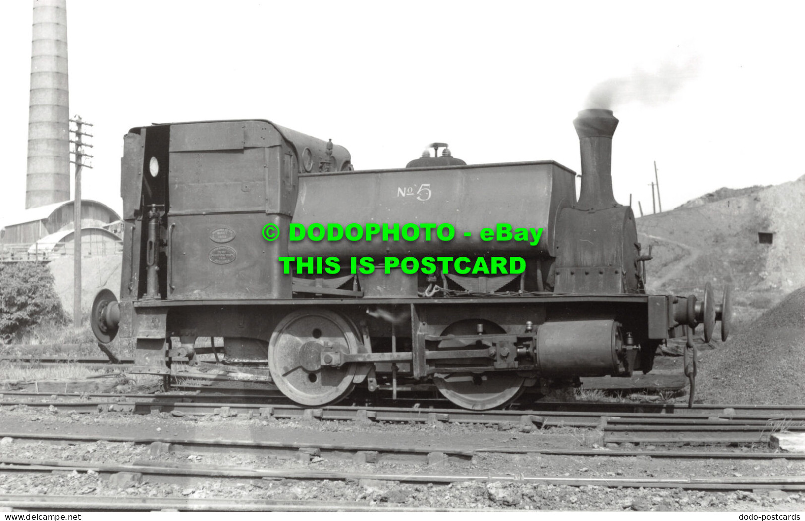 R506469 Locomotive. No. 5. N. C. B. Wharncliffe Silkstone. 0. 4. 0. ST. OC. YE. - World