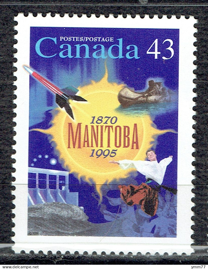 125ème Anniversaire De La Création De La Province De Manitoba - Ungebraucht