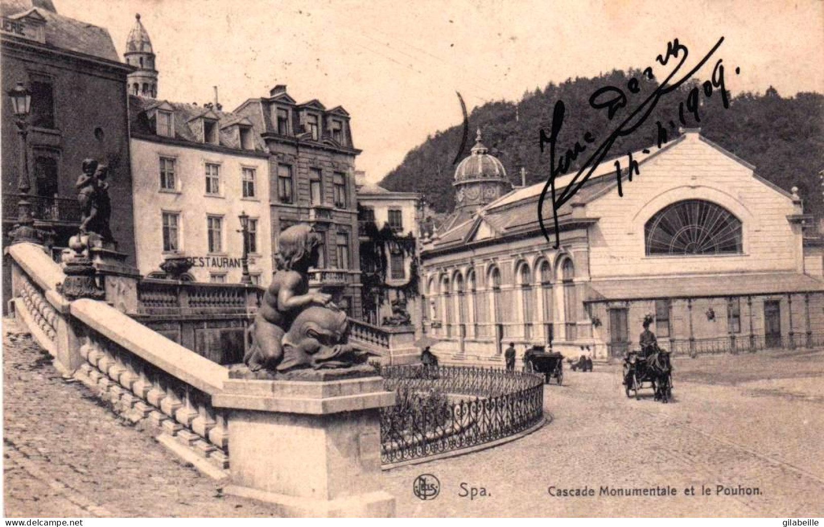 SPA -  Cascade Monumentale Et Le Pouhon - Spa