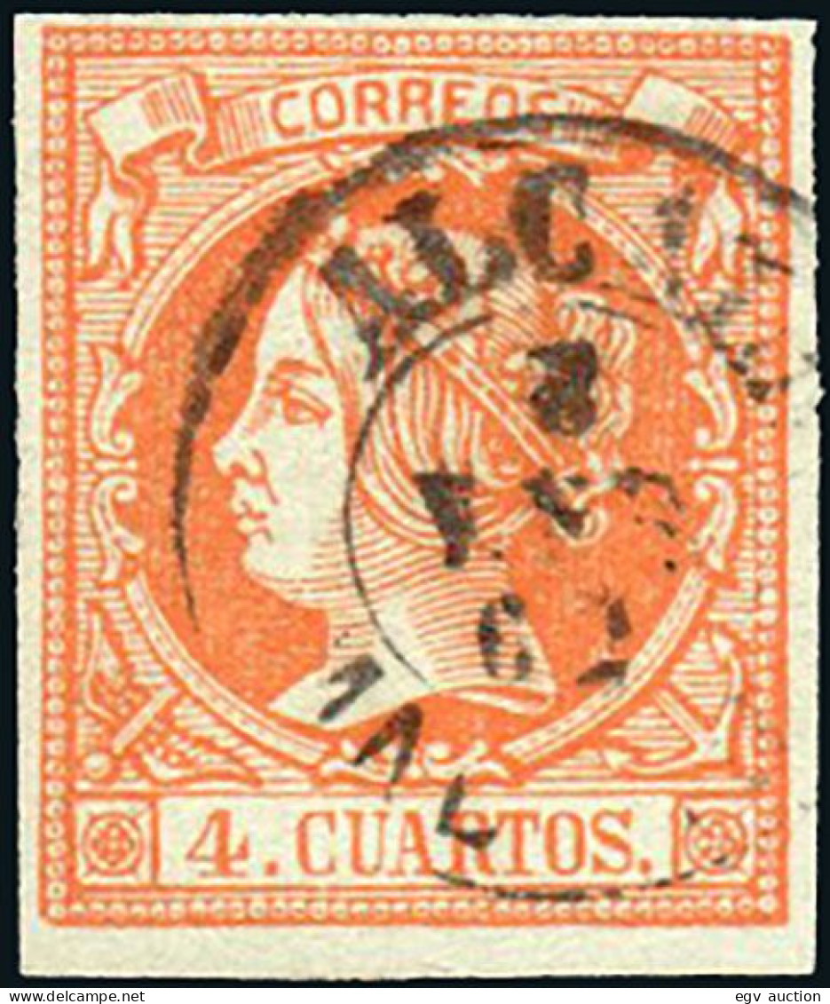Madrid - Edi O 52 - 4 C. - Mat Fech. Tp. II "Alcalá" - Used Stamps