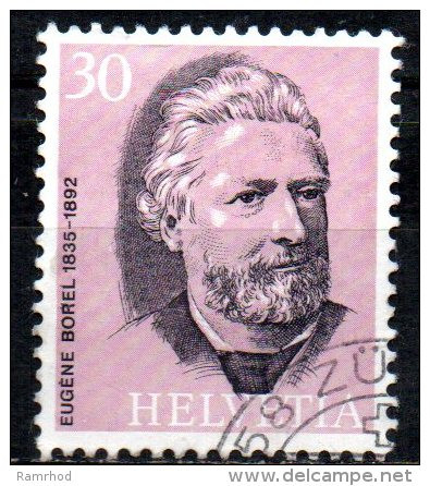 SWITZERLAND 1974 Centenary Of U.P.U - 30c Eugene Borel (first Director Of International Bureau, U.P.U.)  FU - Usati