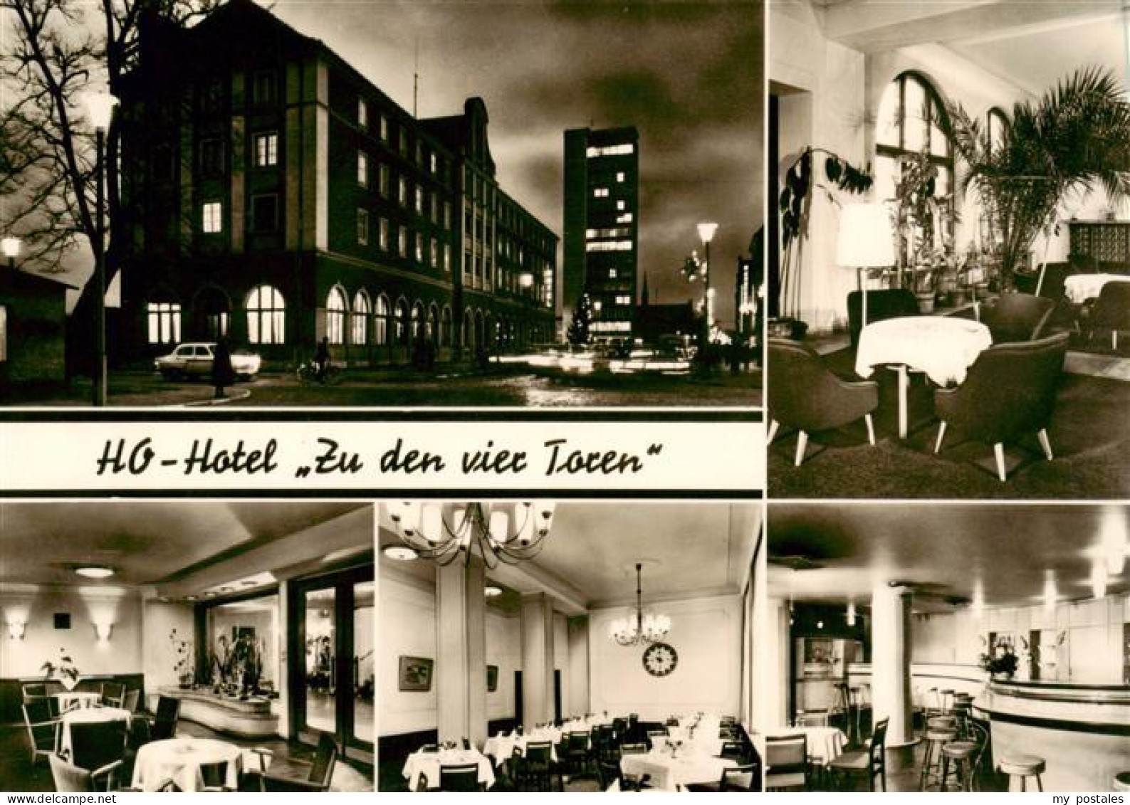 73887395 Neubrandenburg HO Hotel Zu Den Vier Toren Gastraeume Bar Neubrandenburg - Neubrandenburg