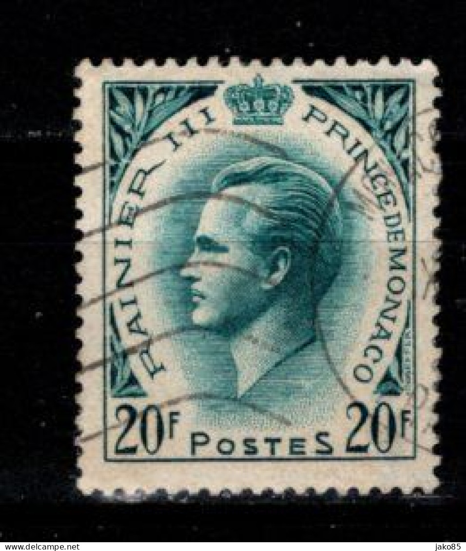 - MONACO - 1955 - YT N° 425A - Oblitéré - Prince Rainier III - Gebraucht