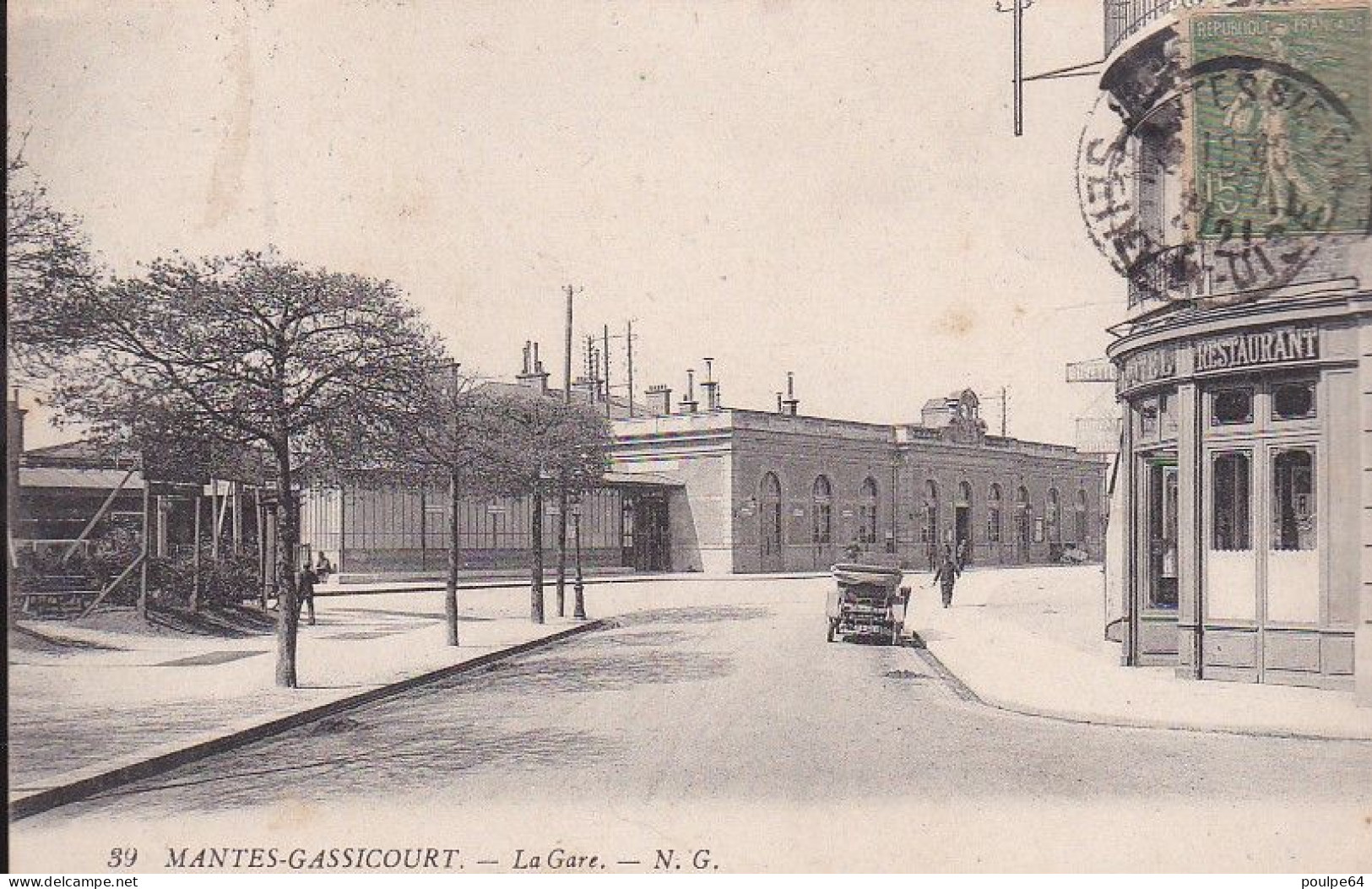 Mantes - La Gare : Vue Extérieure - Mantes La Ville