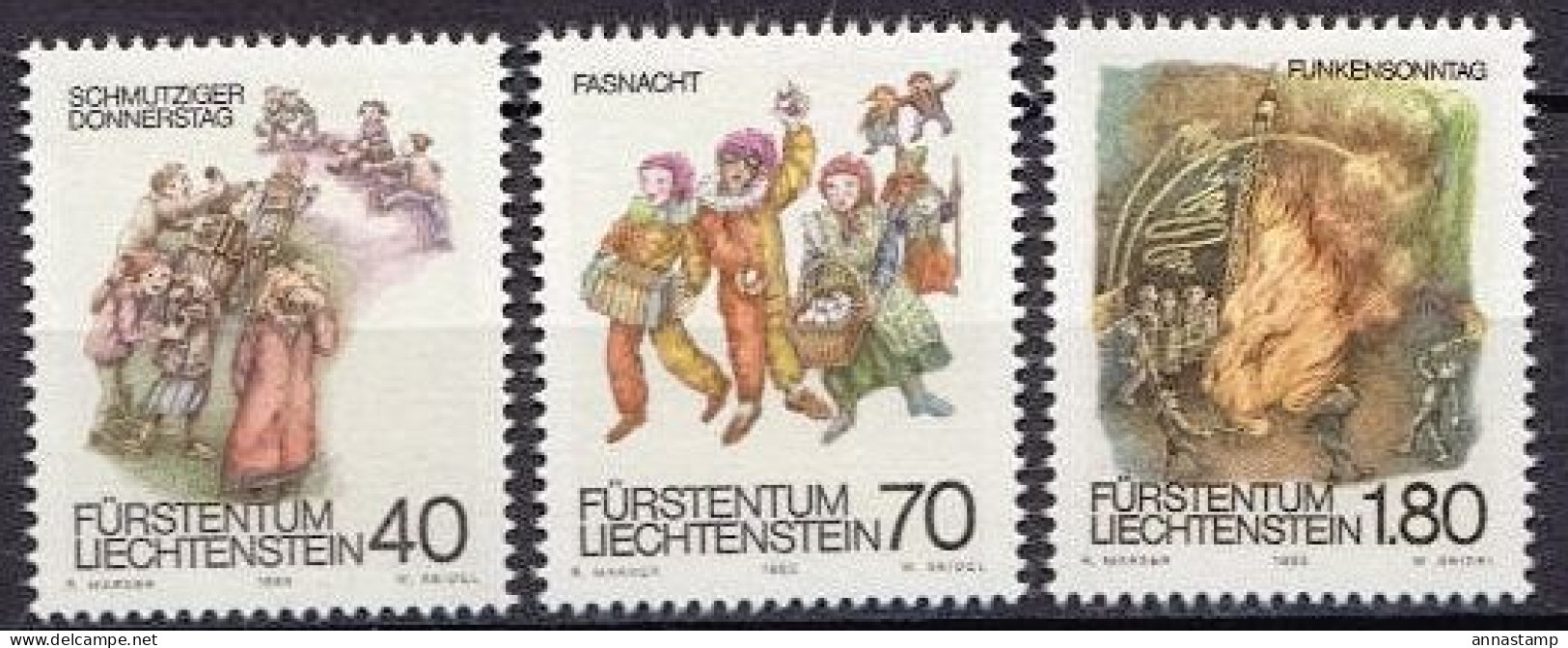 Liechtenstein MNH Set - Other & Unclassified