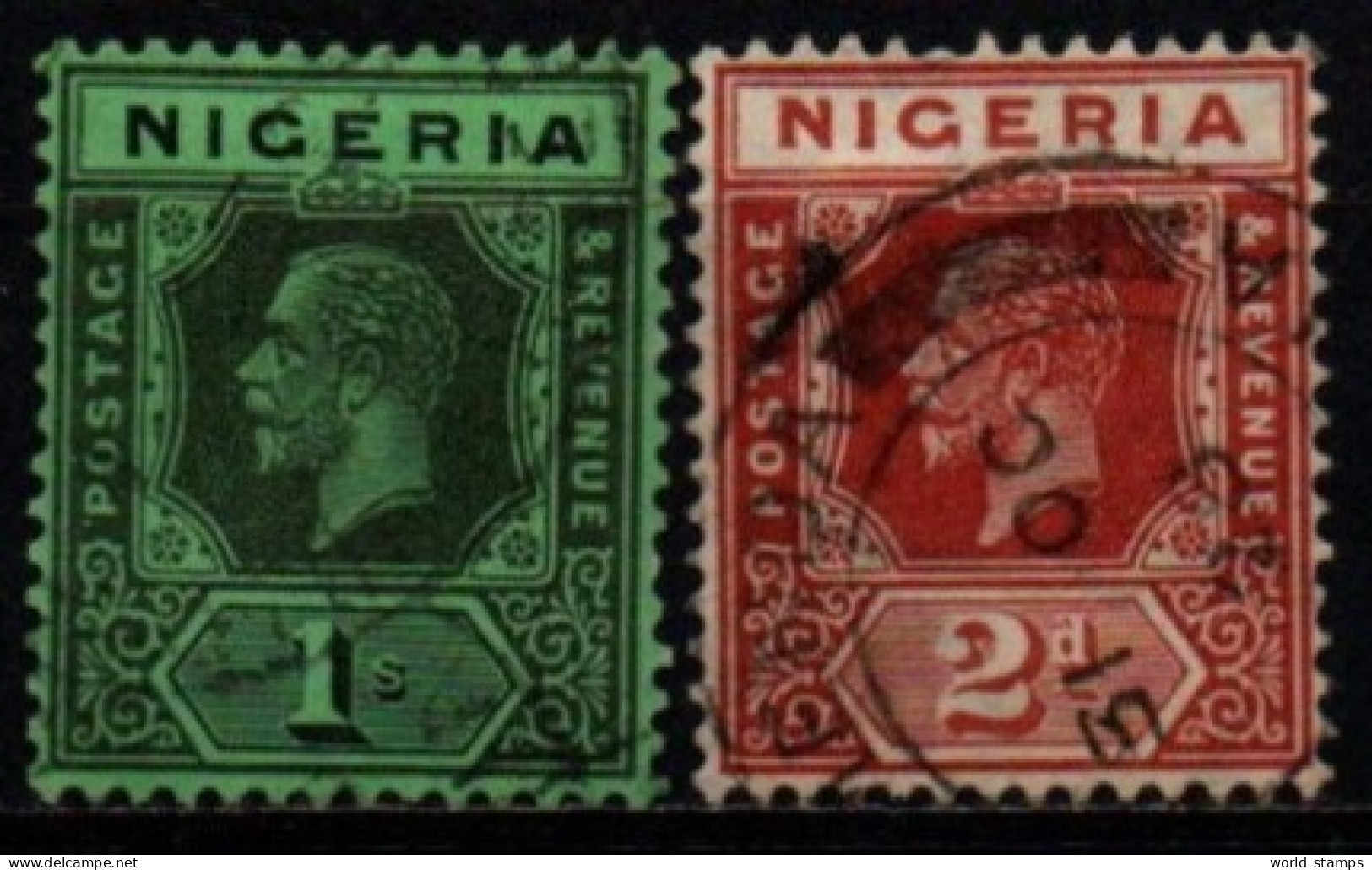 NIGERIA 1921-31 O - Nigeria (...-1960)