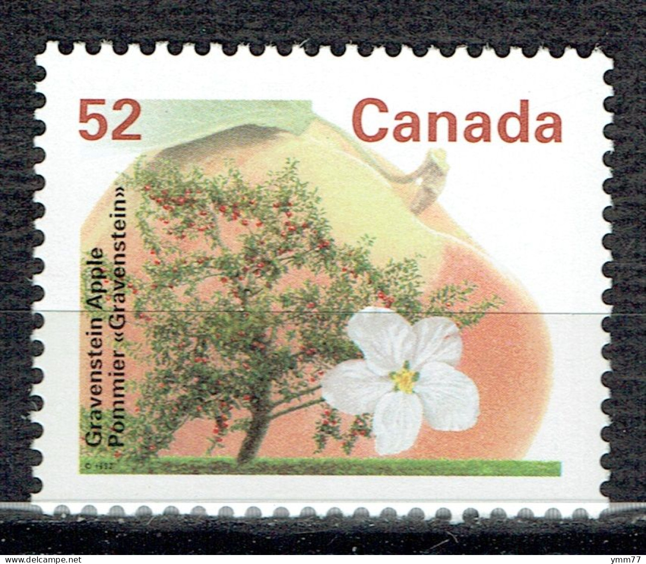 Arbres Fruitiers Du Canada : Pommier - Unused Stamps