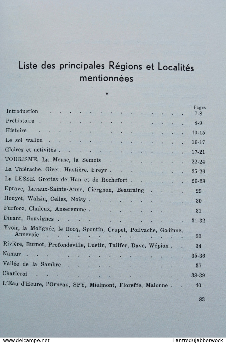 GODEFROID UCCLE Gloires Et Beautés Touristiques De La Wallonie En 1800 Vers Alexandrins Régionalisme Invalide Guerre - Bélgica