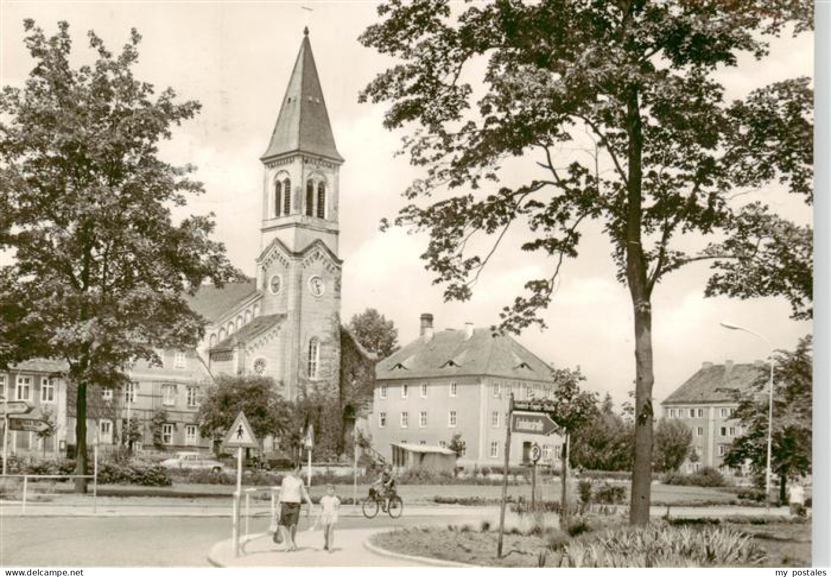 73887312 Niesky Oberlausitz Sachsen Zinzendorfplatz  - Niesky