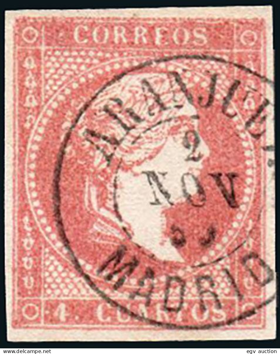 Madrid - Edi O 48 - 4 C. - Mat Fech. Tp. II "Aranjuez" - Used Stamps