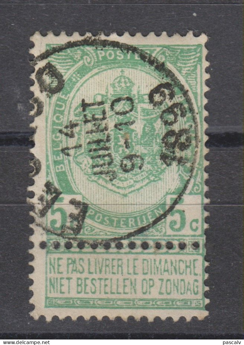 COB 56 Oblitération Centrale EECLOO - 1893-1907 Coat Of Arms